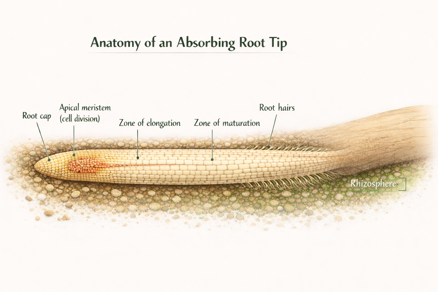Anatomy of an Absorbing Root Tip